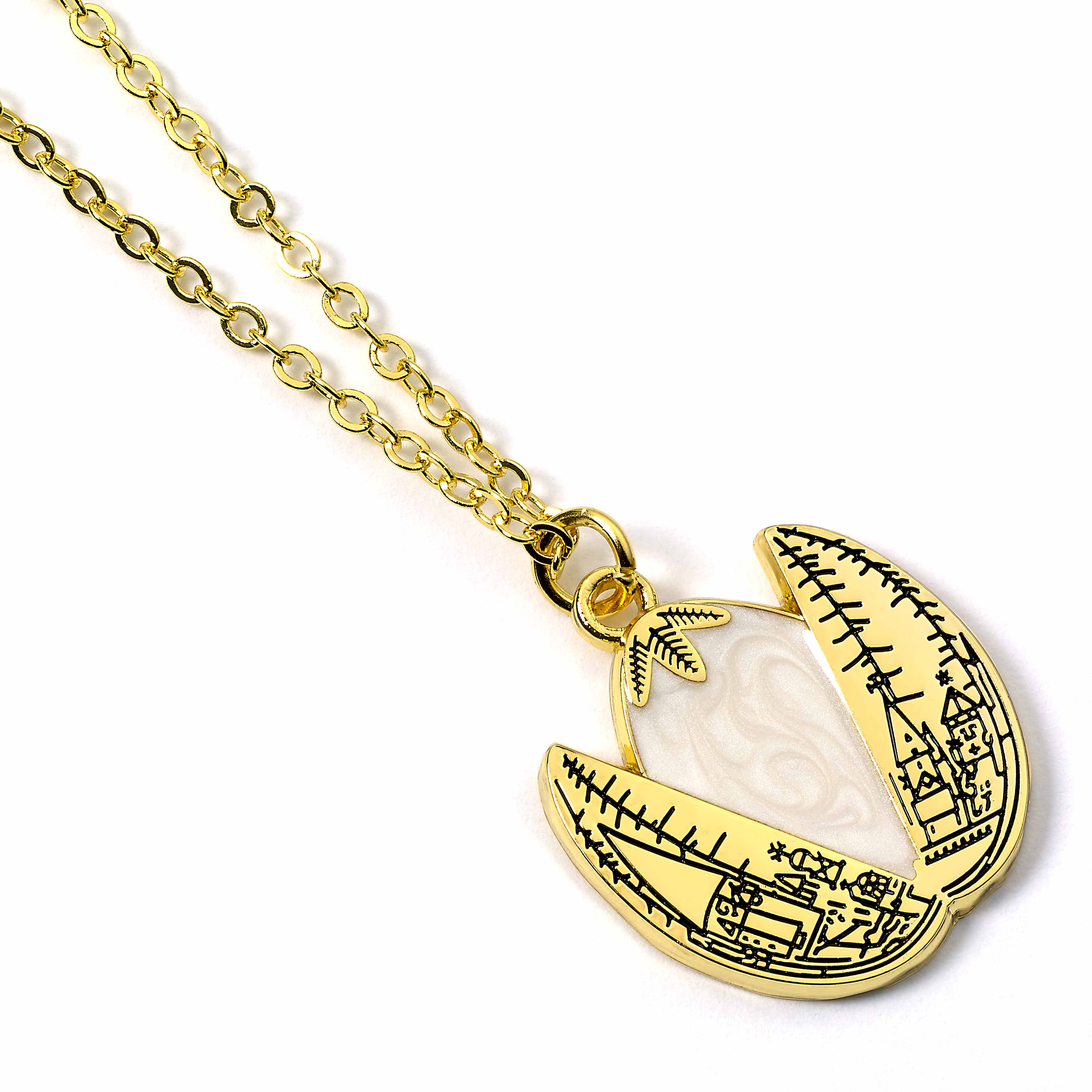 Boîte métal et collier œuf d'or – Image 2