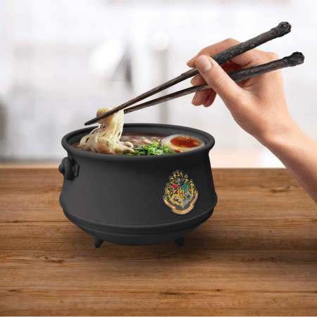 Set bol ramen chaudron et baguettes