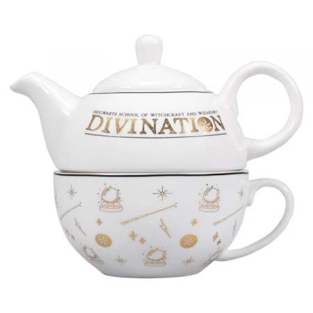 Théière et tasse Divination