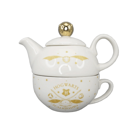 Théière et tasse Quidditch