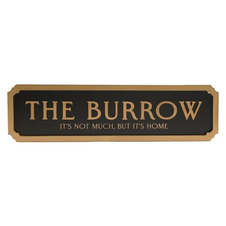 Plaque décorative murale "The Burrow"