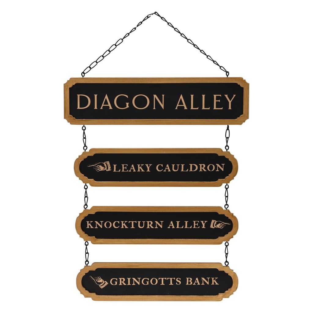 Plaque décorative murale "Diagon Alley"