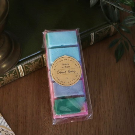 Tablette fondante Colored Beans