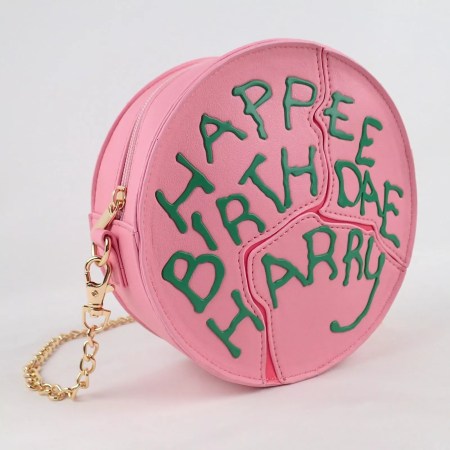 Sac Flapper "Happee Birthdae Harry"