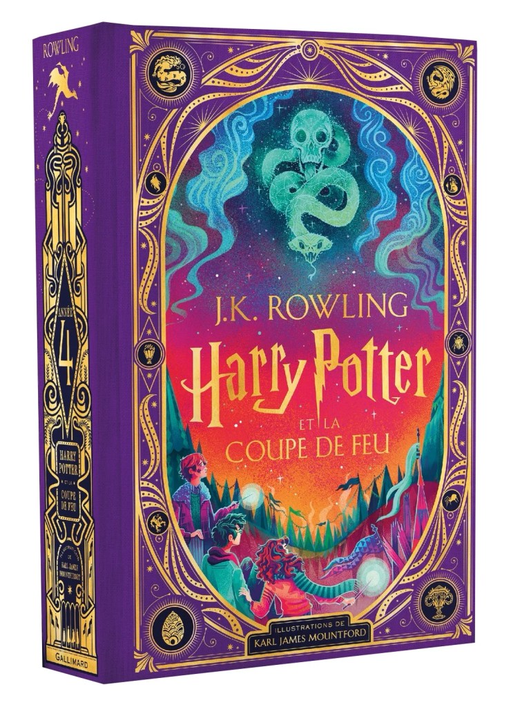 Livre Harry Potter et la Coupe de Feu illustré