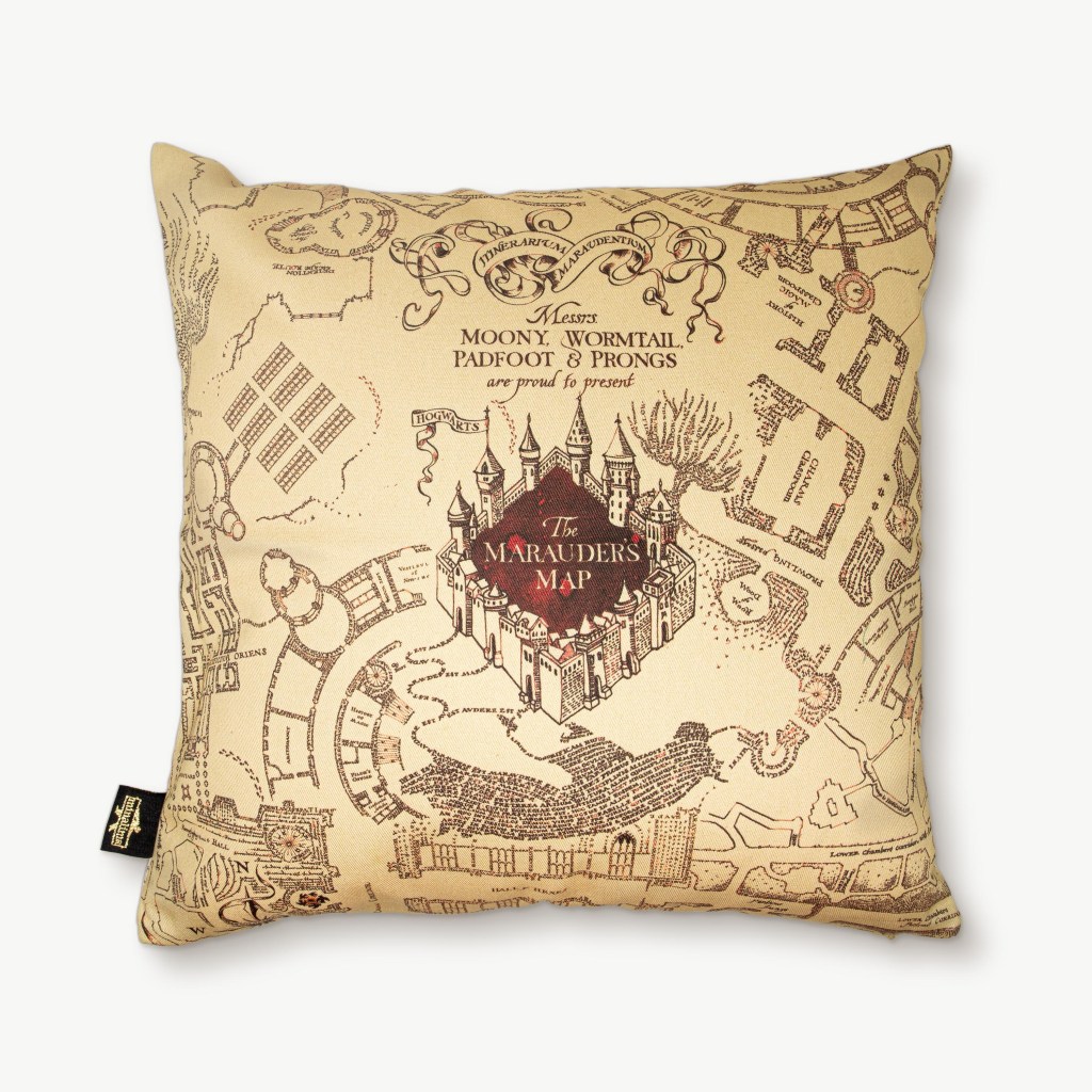 Housse de coussin Carte du Maraudeur