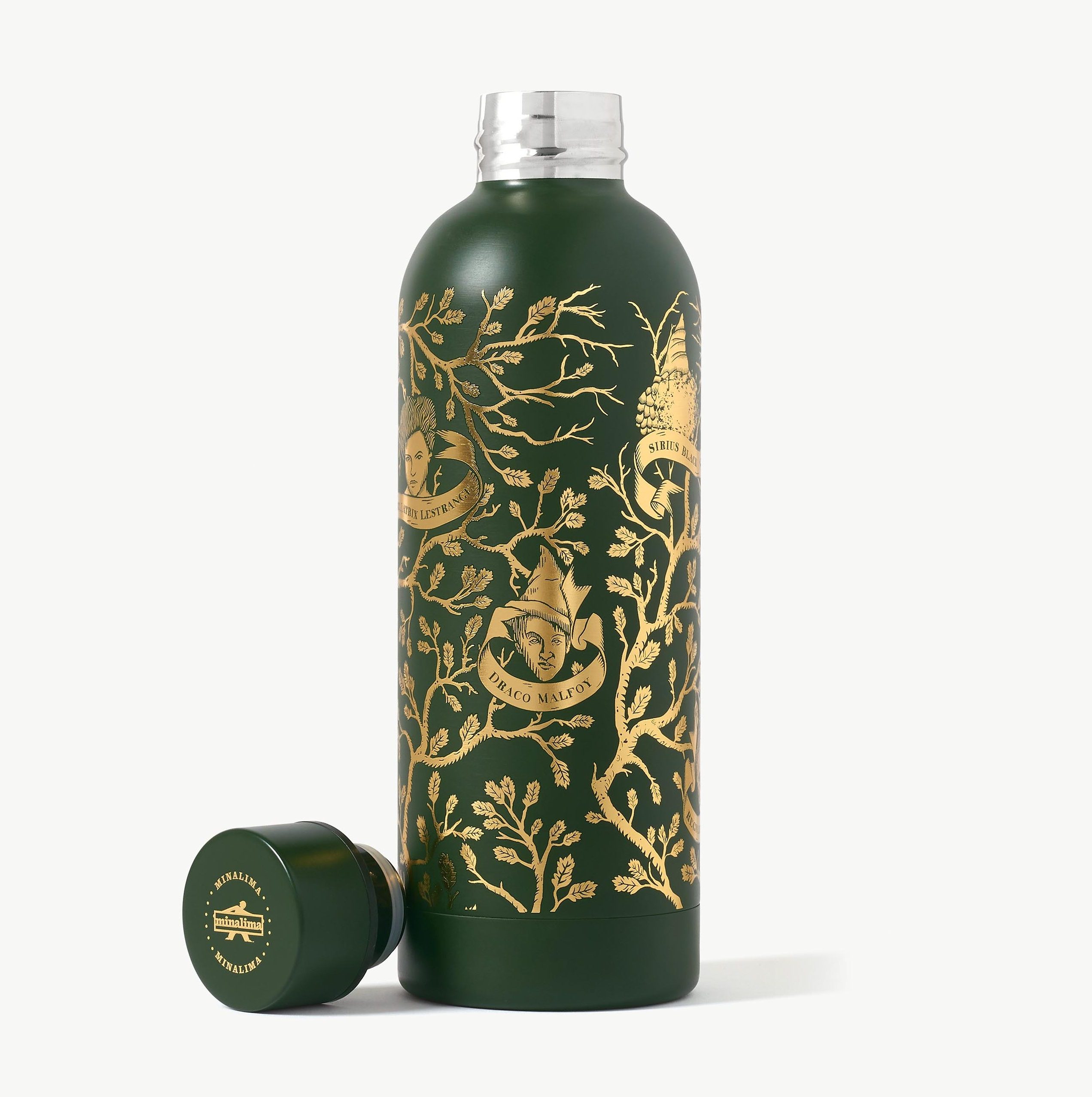 Gourde isotherme tapisserie famille Black