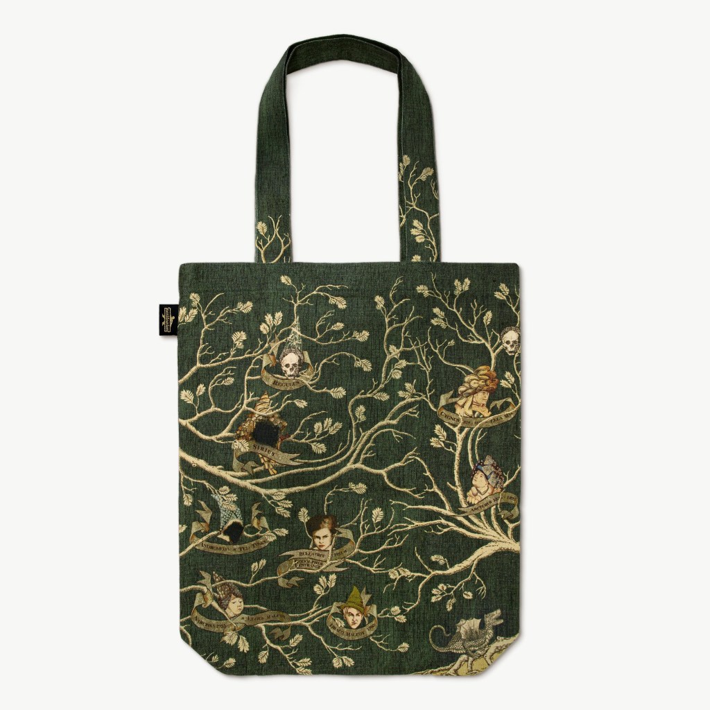 Tote bag tapisserie famille Black