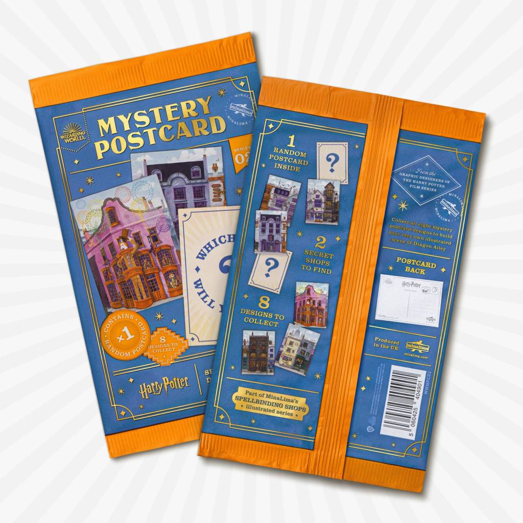 Cartes postales mystères Série 02 - "Les boutique du Chemin de Traverse"