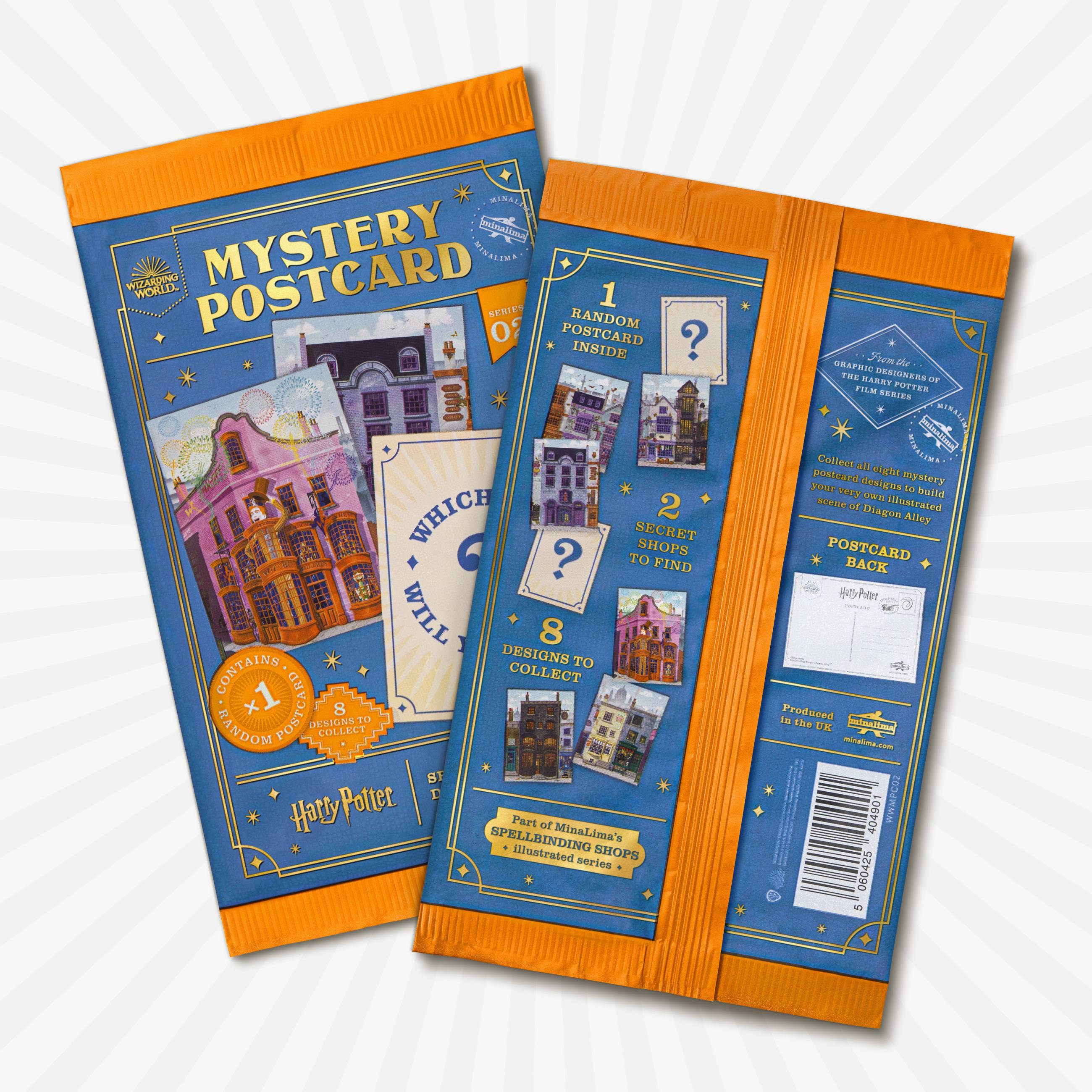 Cartes postales mystères Série 02 - "Les boutique du Chemin de Traverse"
