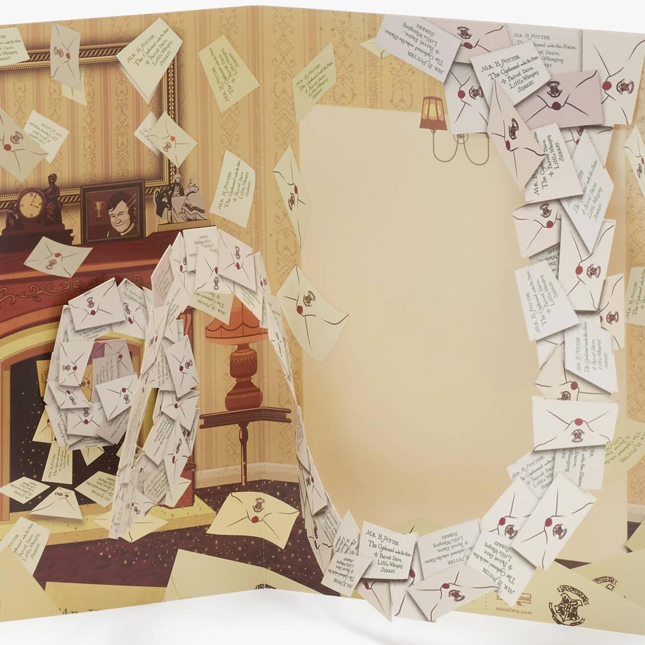 Carte 3D Lettre Acceptation Harry Potter – Image 4