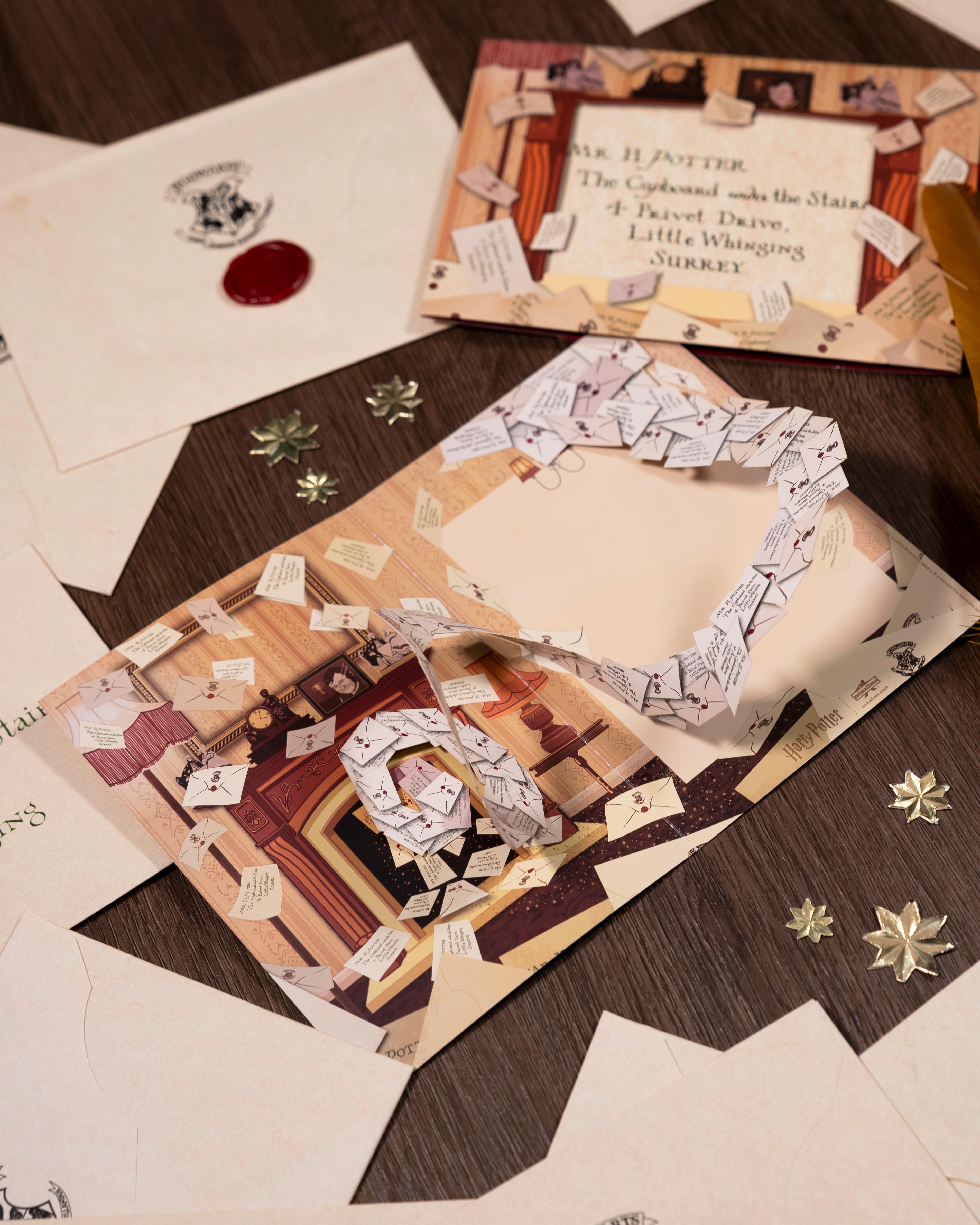 Carte 3D Lettre Acceptation Harry Potter – Image 5