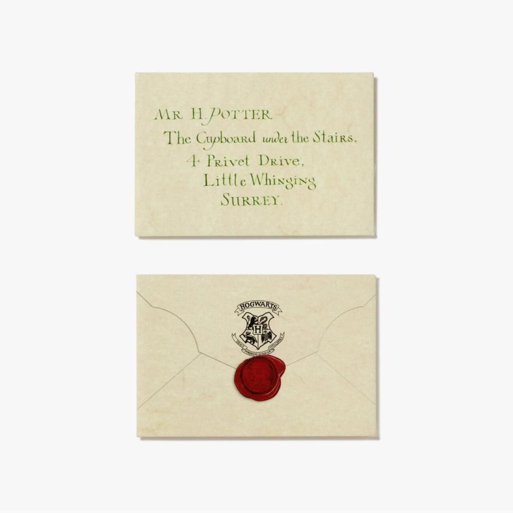 Set magnets Lettre Acceptation Harry Potter