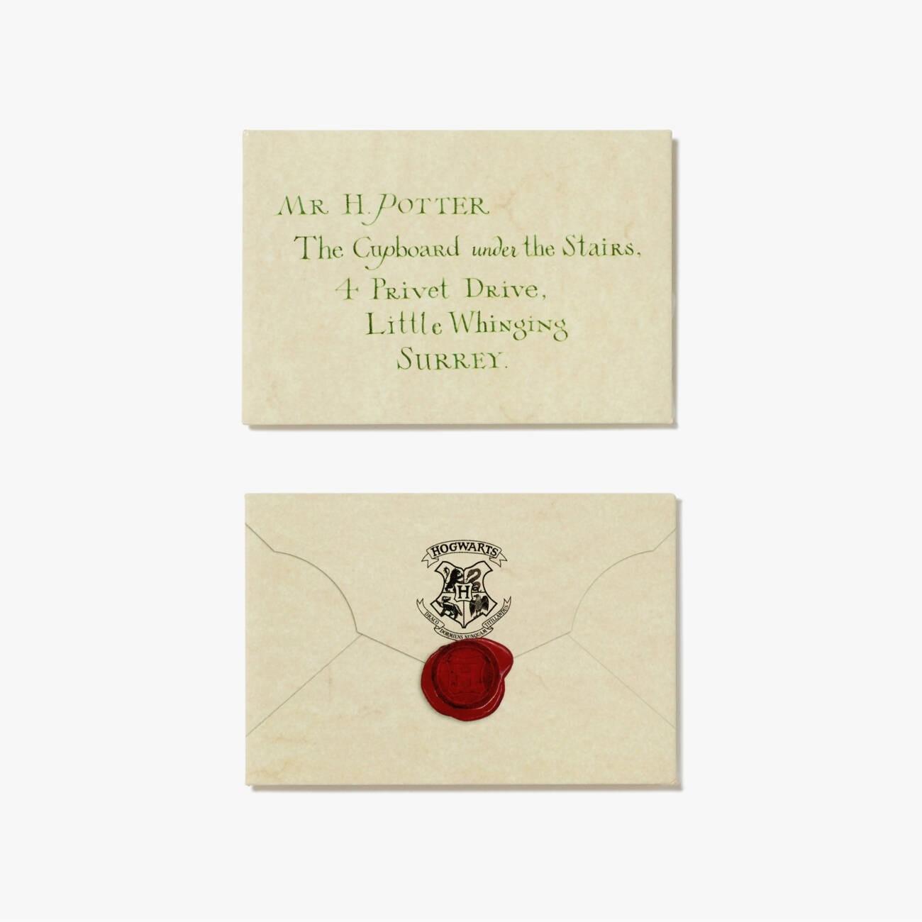 Set magnets Lettre Acceptation Harry Potter