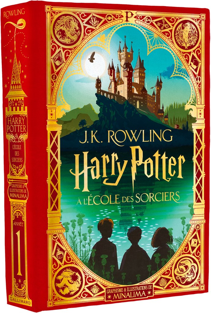 Livre Harry Potter à l'Ecole des Sorciers illustré