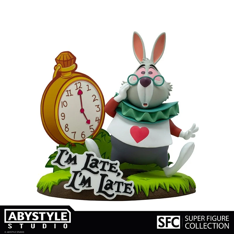 Figurine Lapin Blanc Alice aux Pays des Merveilles