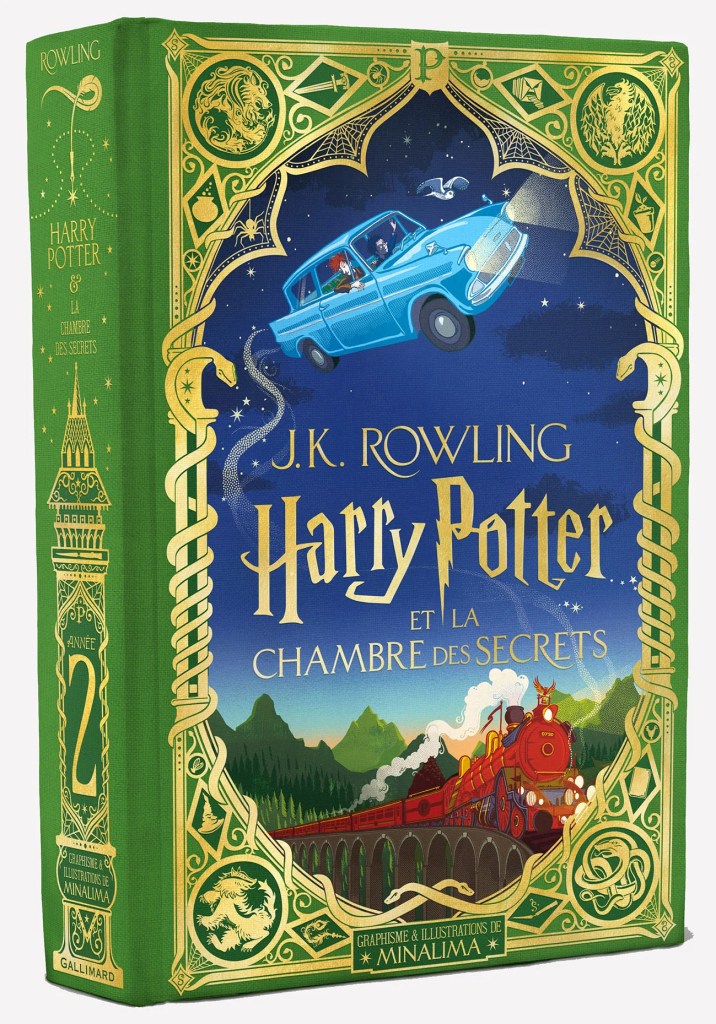 Livre Harry Potter et la Chambre des Secrets illustré