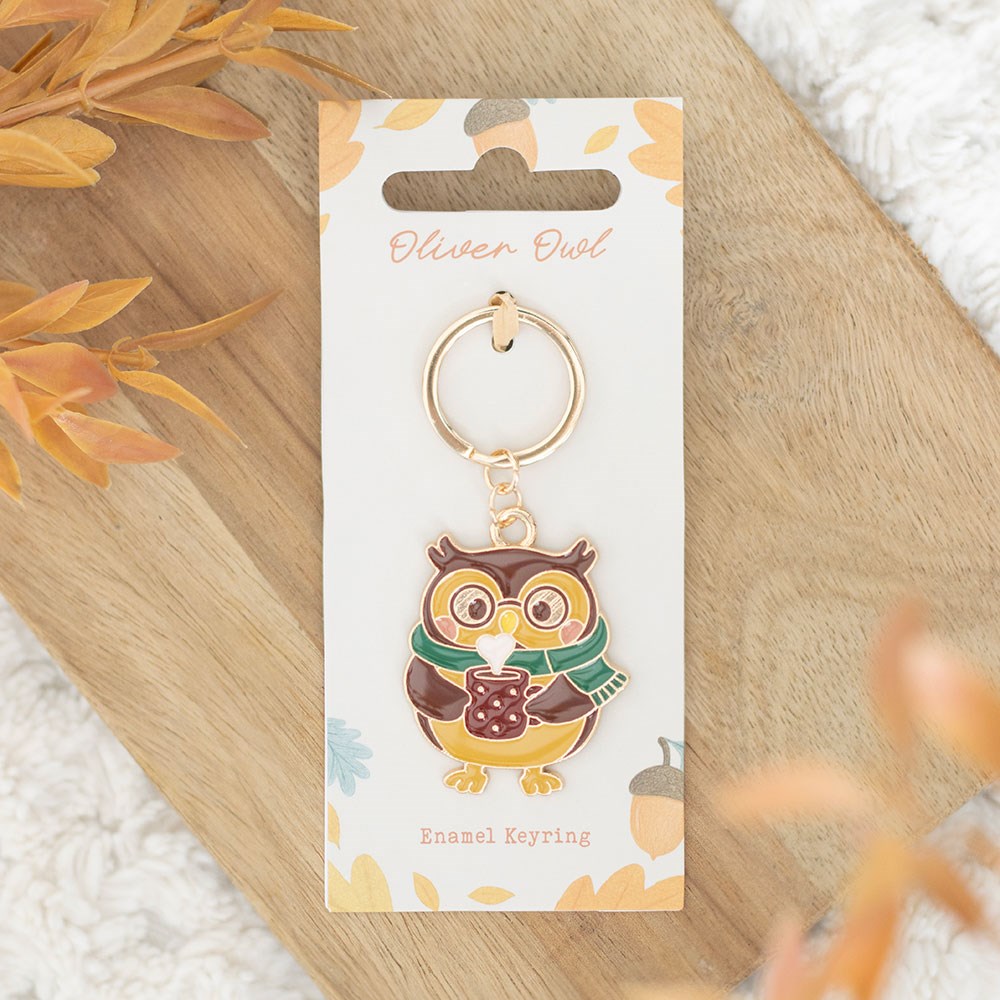 Porte-clés hibou Oliver