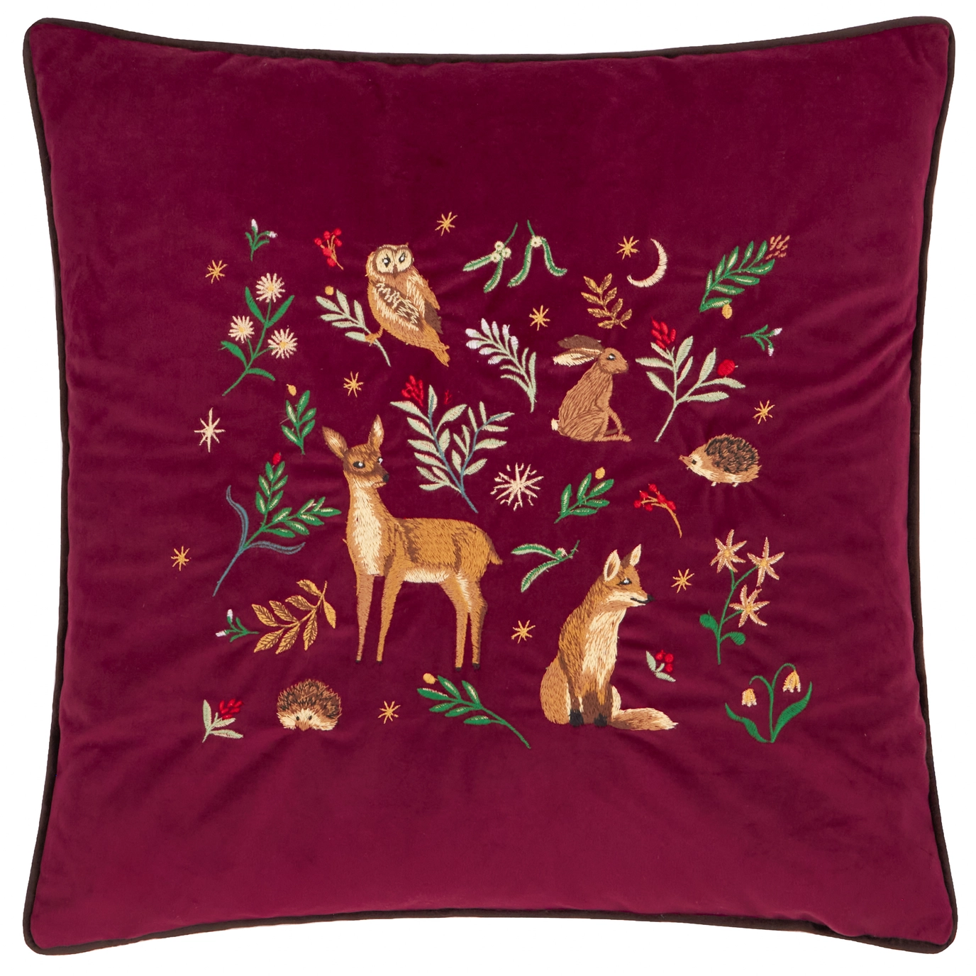 Coussin animaux de la forêt